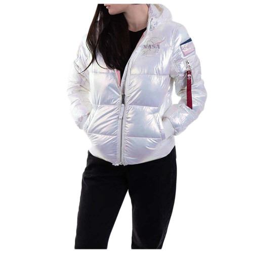 Alpha Industries Γυναικείο μπουφάν Hooded Puffer NASA